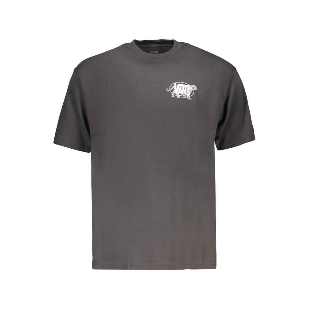 Vans Black Cotton Men's T-Shirt