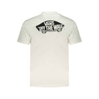 Vans White Cotton Men's T-Shirt