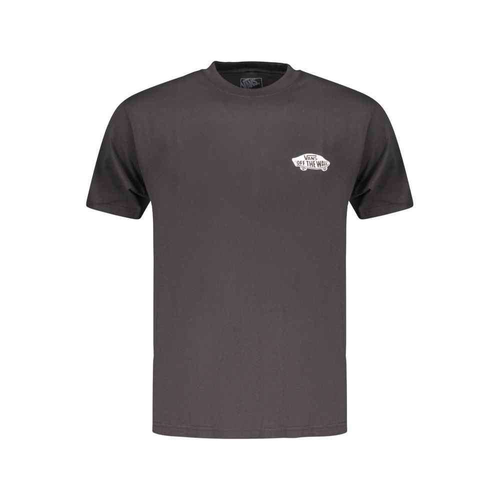 Vans Black Cotton Men's T-Shirt