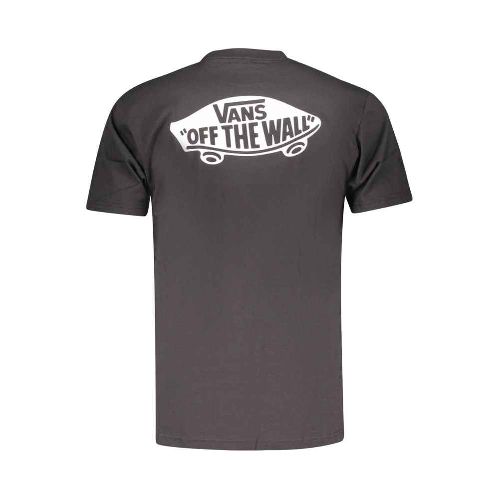Vans Black Cotton Men's T-Shirt