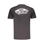Vans Black Cotton Men's T-Shirt
