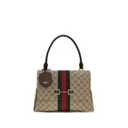 Gucci Beige Fabric Handbag
