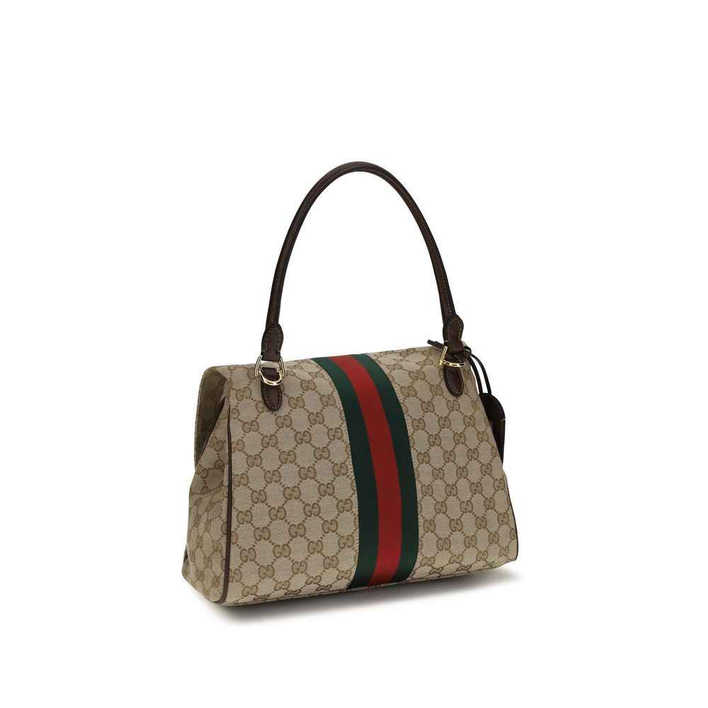 Gucci Beige Fabric Handbag