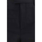 Gucci Black Silk Dress Pants