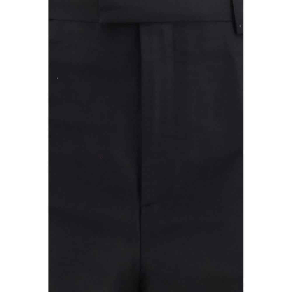 Gucci Black Silk Dress Pants