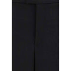 Gucci Black Wool Oves Aries Casual Pants