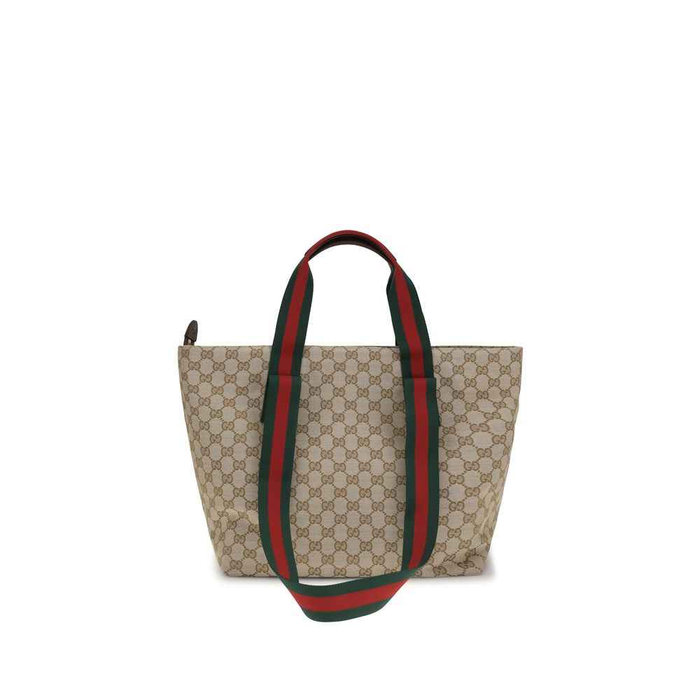 Gucci Beige Fabric Shoulder Bag