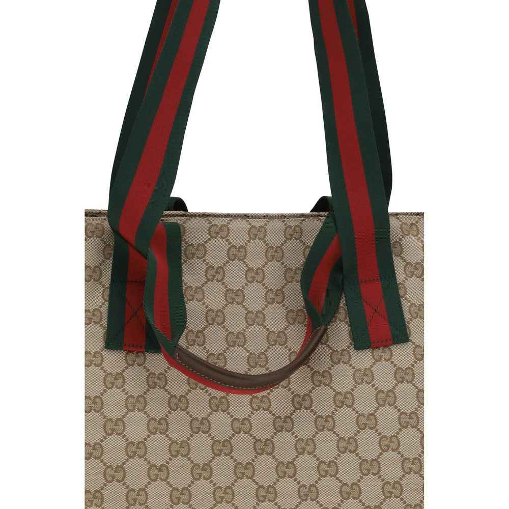 Gucci Beige Fabric Shoulder Bag