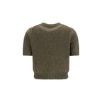 Khaite Bicolor Cashmere Cardigan