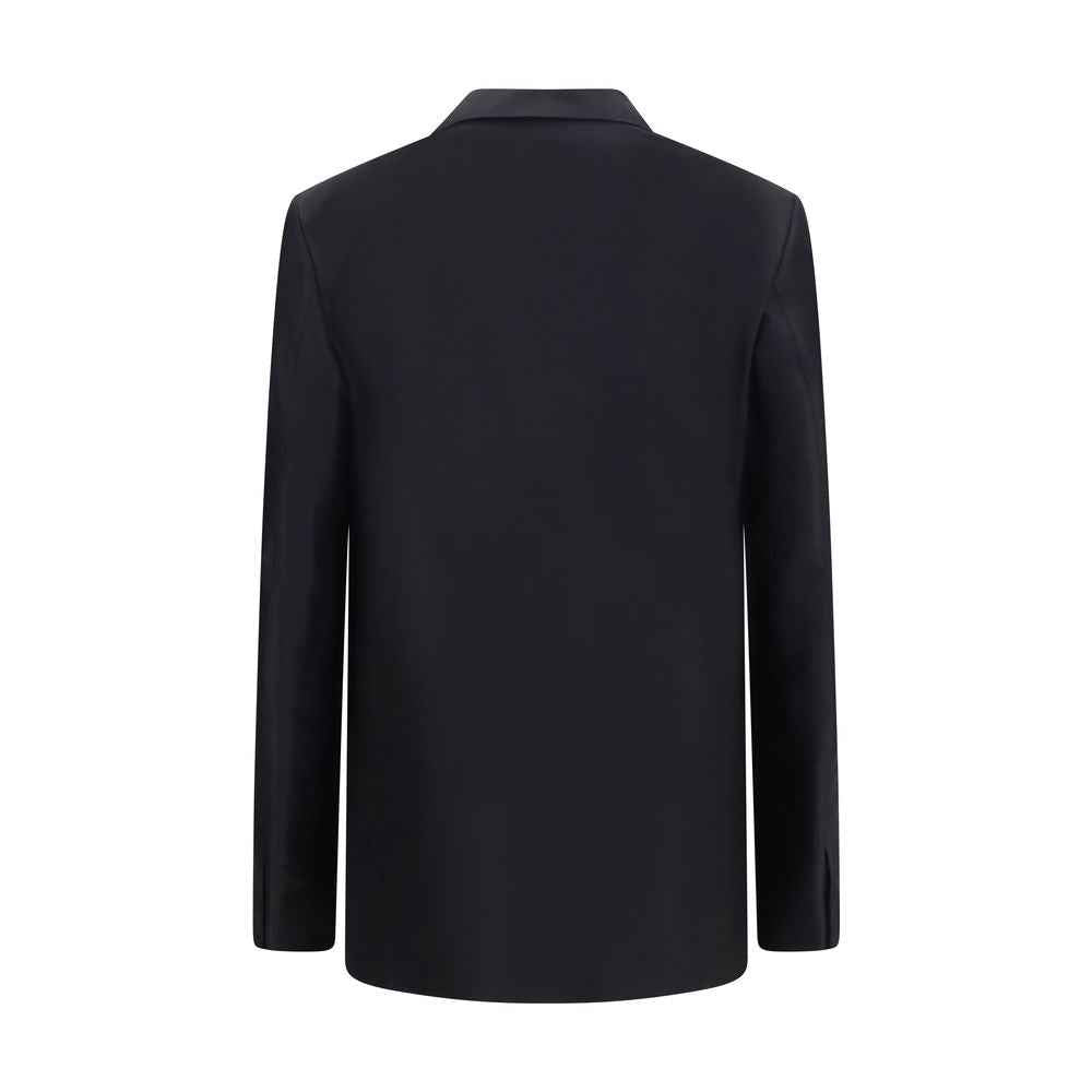 Gucci Black Silk Jacket