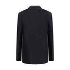 Gucci Black Silk Jacket