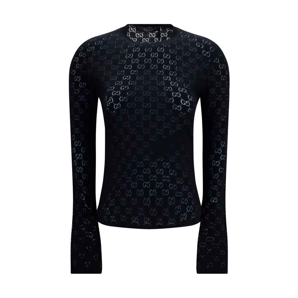 Gucci Black Cotton Sportswear