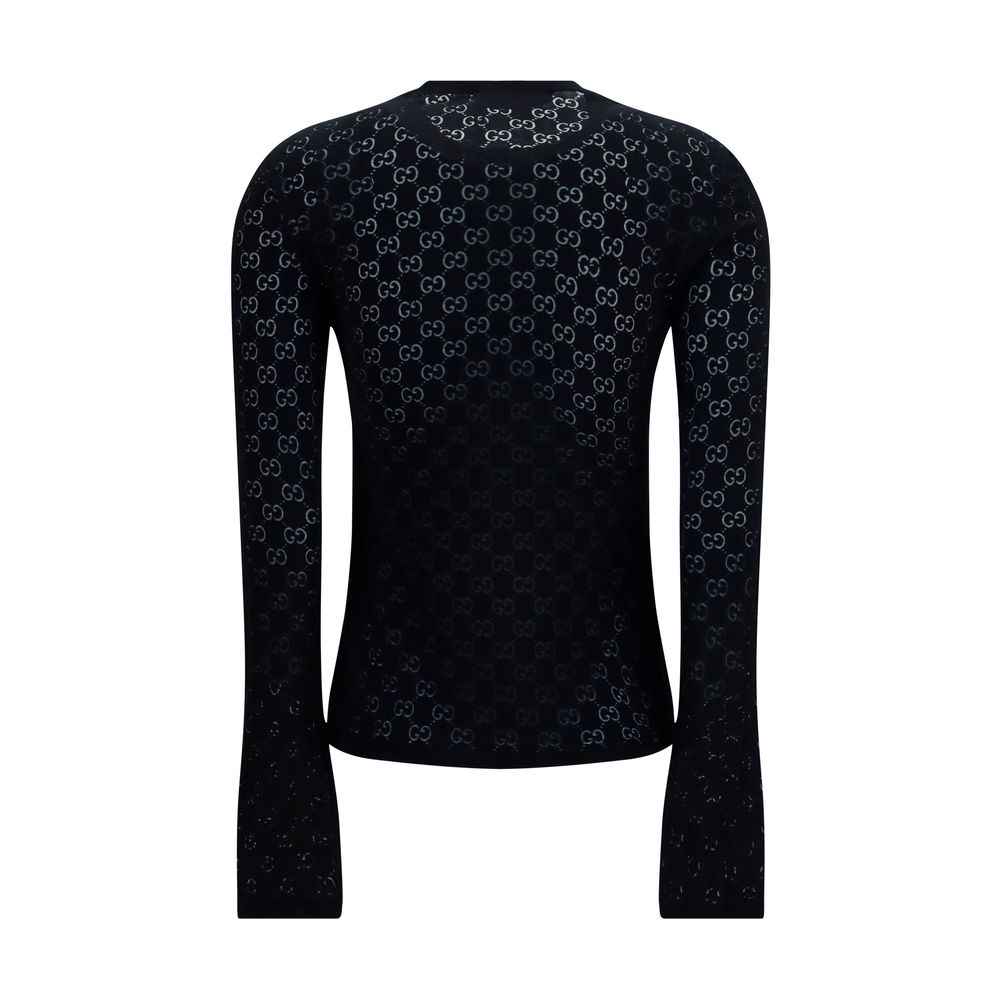 Gucci Black Cotton Sportswear