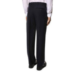 Prada Blue Wool Dress Pants