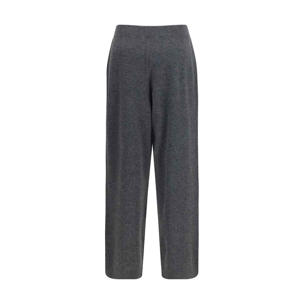 Brunello Cucinelli Gray Cashmere Casual Pants