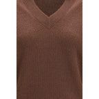 Brunello Cucinelli Brown Cashmere Sweater