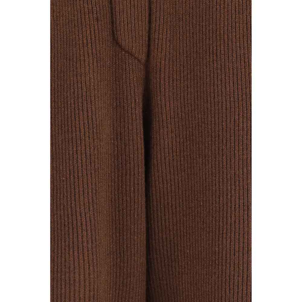 Brunello Cucinelli Brown Cashmere Casual Pants