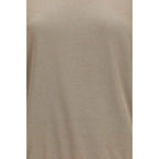 Brunello Cucinelli Beige Cashmere T-Shirt