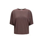 Brunello Cucinelli Purple Cashmere Sweatshirt