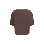 Brunello Cucinelli Purple Cashmere Sweatshirt
