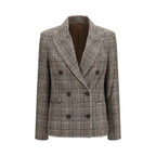 Brunello Cucinelli Multicolor Alpaca Vicugna Pacos Jacket
