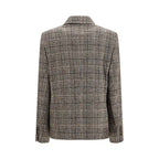 Brunello Cucinelli Multicolor Alpaca Vicugna Pacos Jacket