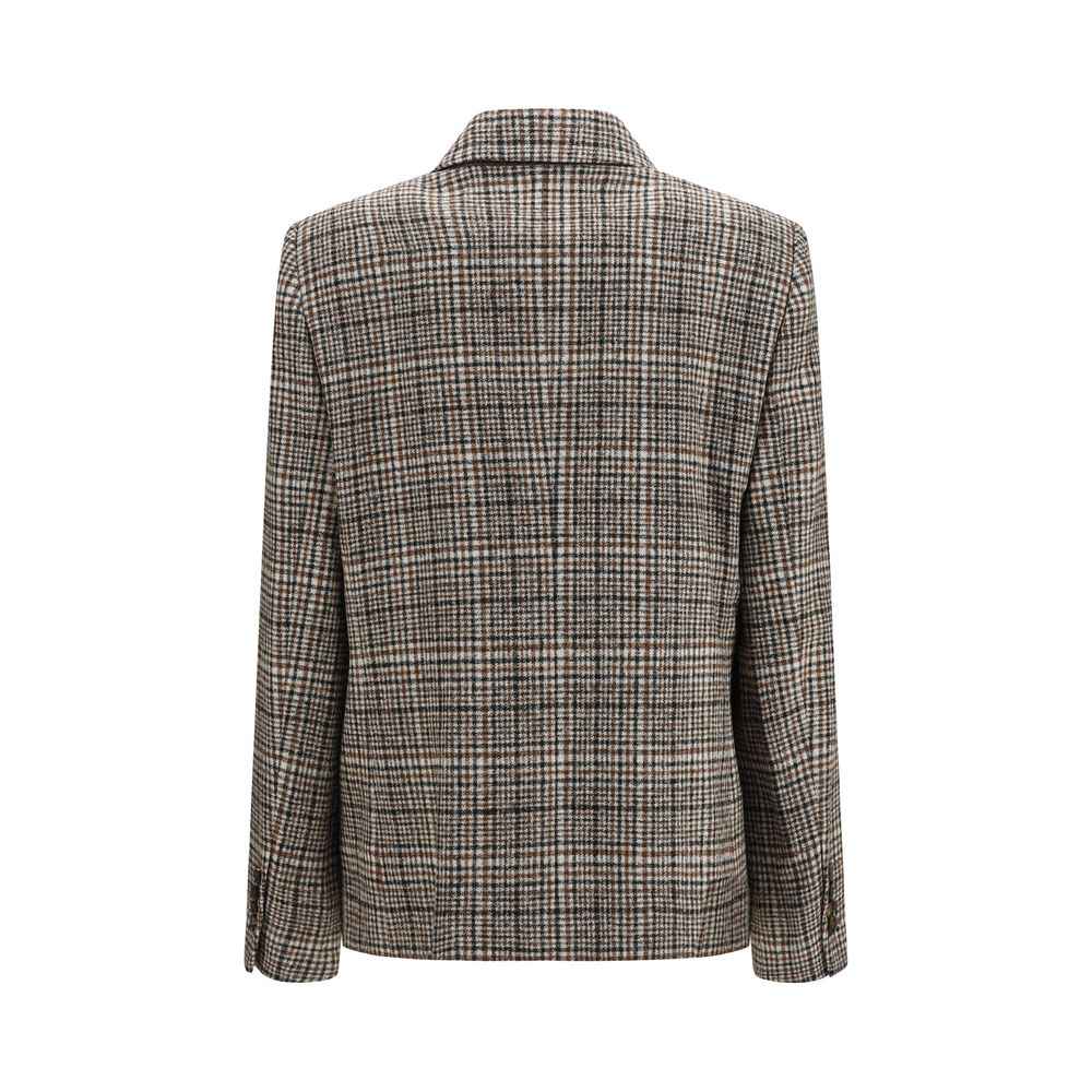 Brunello Cucinelli Multicolor Alpaca Vicugna Pacos Jacket