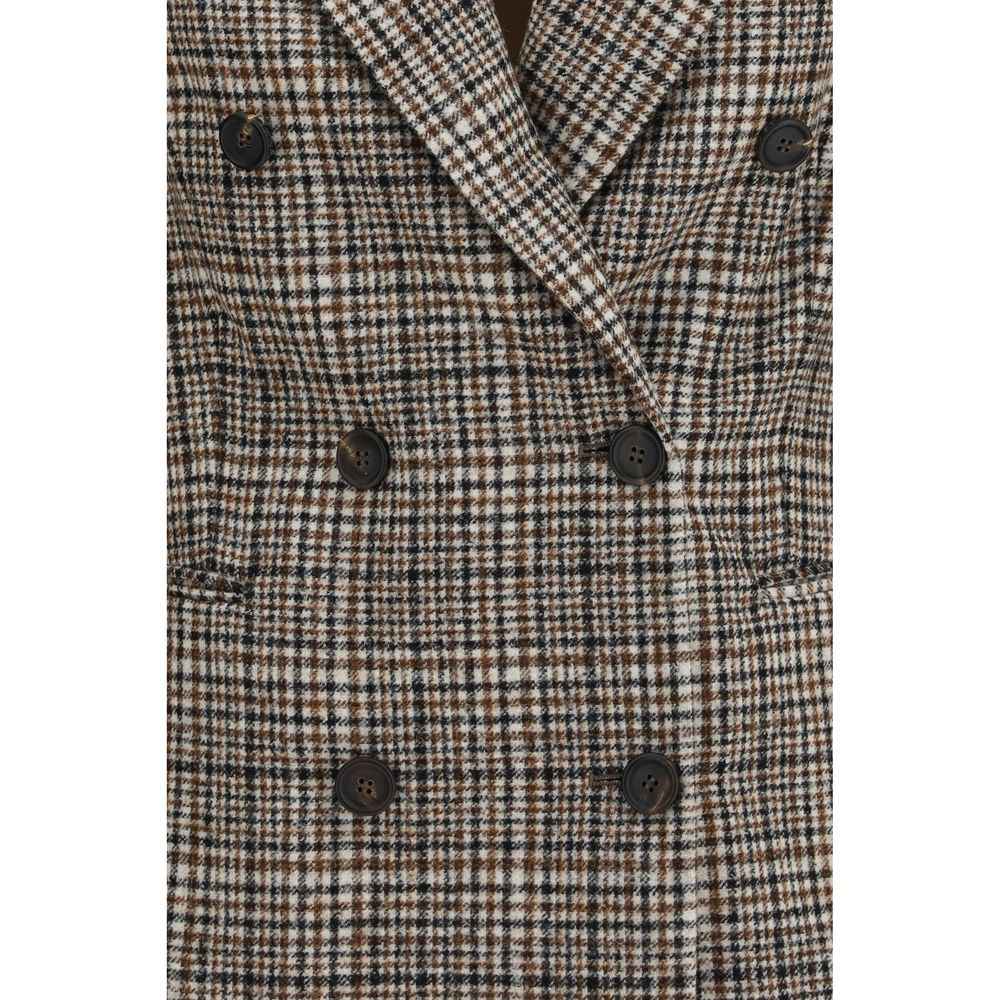 Brunello Cucinelli Multicolor Alpaca Vicugna Pacos Jacket