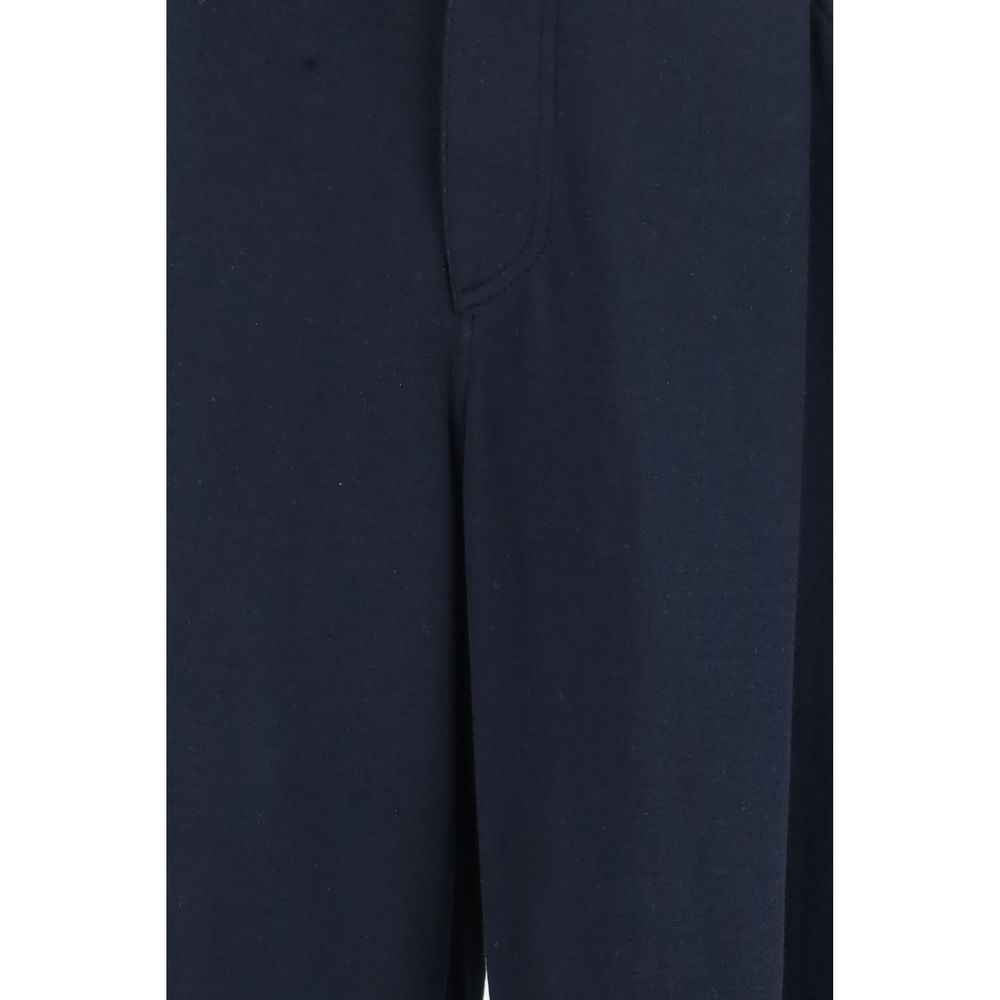 Brunello Cucinelli Blue Cotton Casual Pants