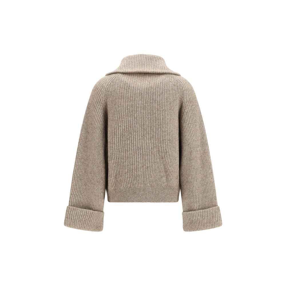 Brunello Cucinelli Beige Cashmere Sweater