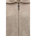 Brunello Cucinelli Beige Cashmere Sweater