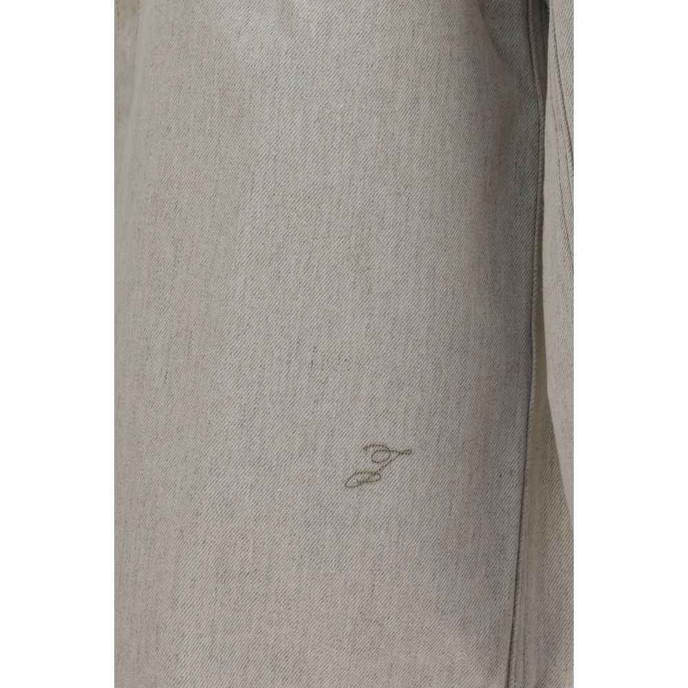 Jacquemus Beige Denim Shirt