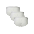 Bikkembergs White Polyester Men's Underwear Slip