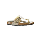 Laura Biagiotti Gold Poliuretano Women's Slide