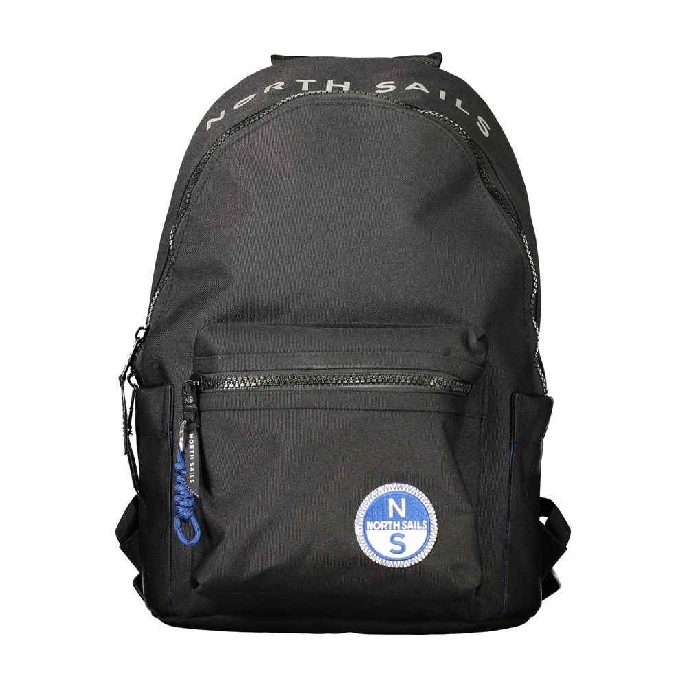 North Sails Black Polyester Backpack