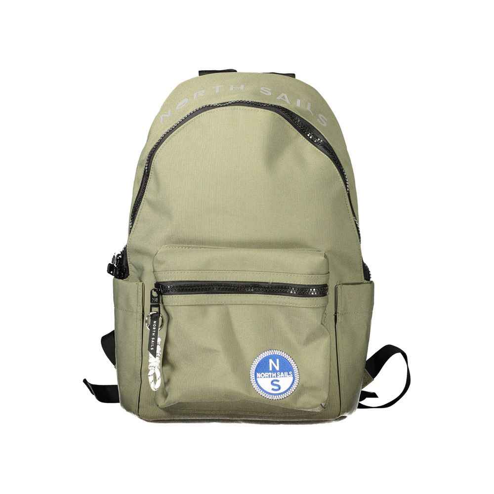 North Sails Green Polyester Backpack