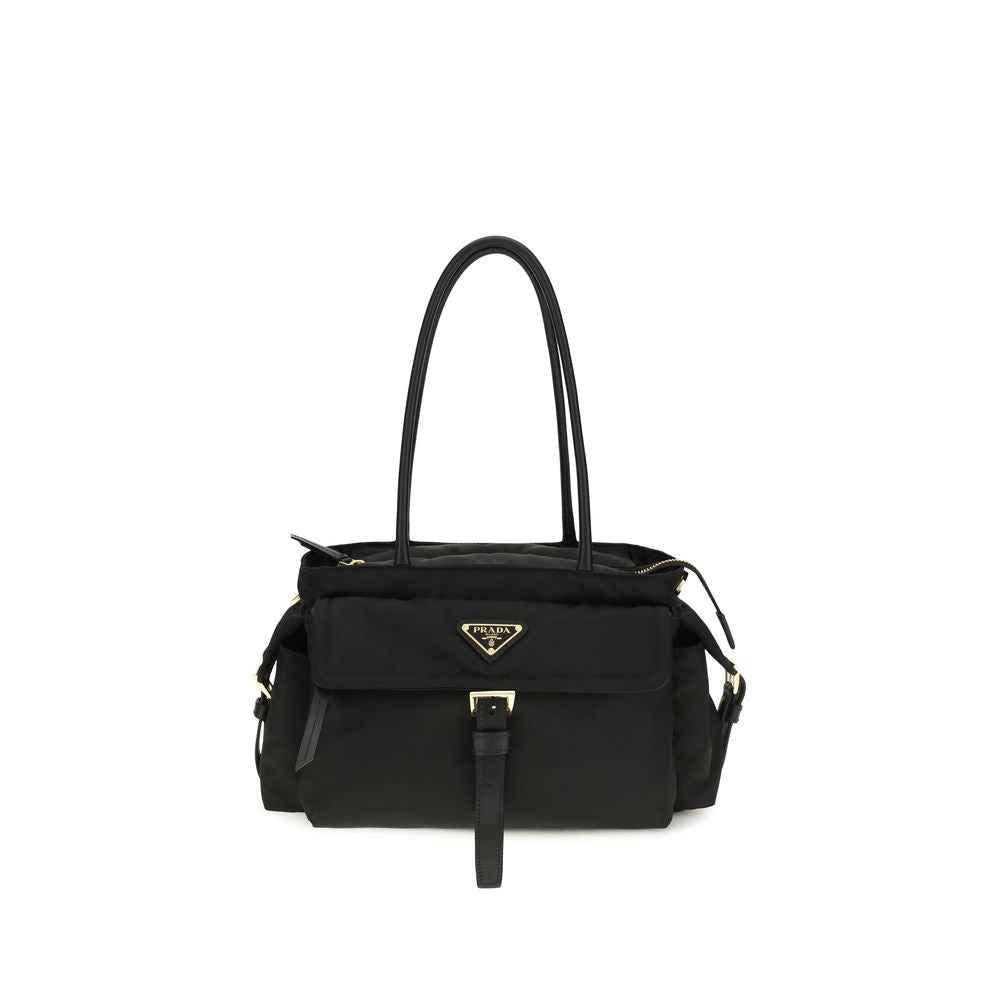 Prada Black Polyamide Handbag
