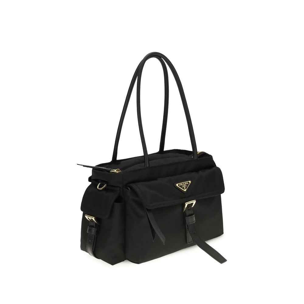 Prada Black Polyamide Handbag