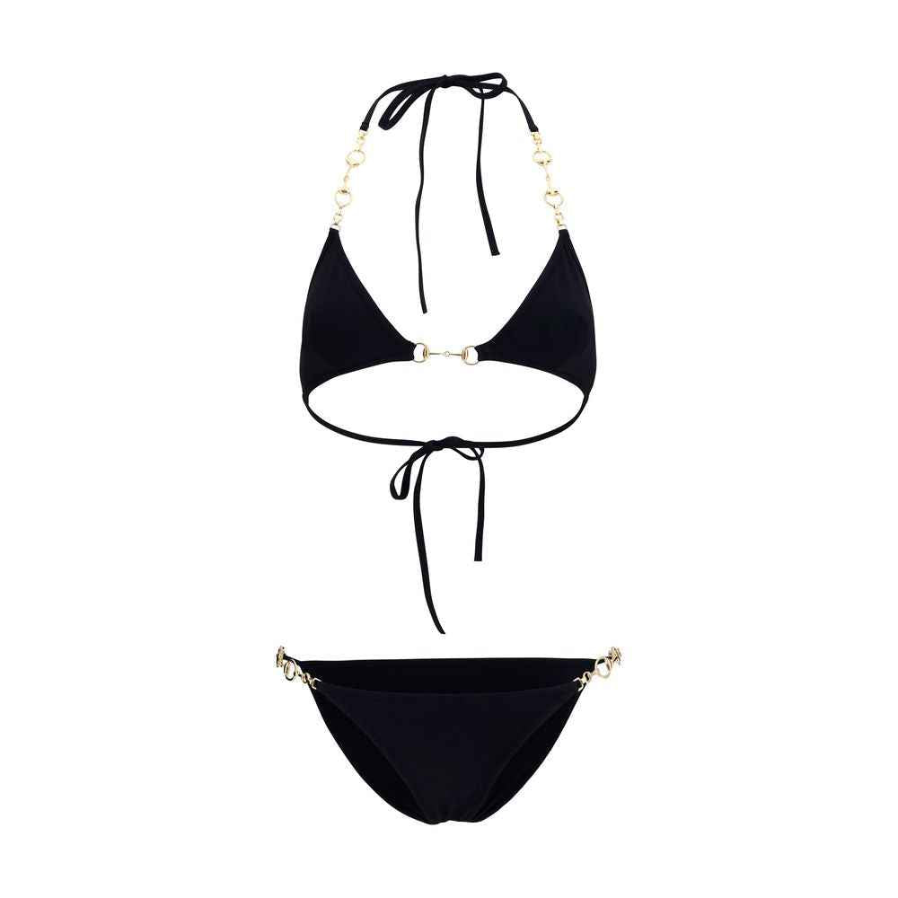 Gucci Black Polyamide Bikini