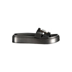 Laura Biagiotti Nero Polyurethane Women's Sandal