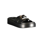 Laura Biagiotti Nero Polyurethane Women's Sandal