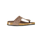 Laura Biagiotti Brown Polyurethane Women's Sandal
