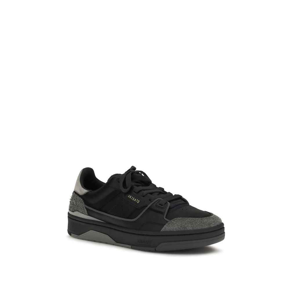 Axel Arigato Black Calf Leather Bos Taurus Low Top Sneakers