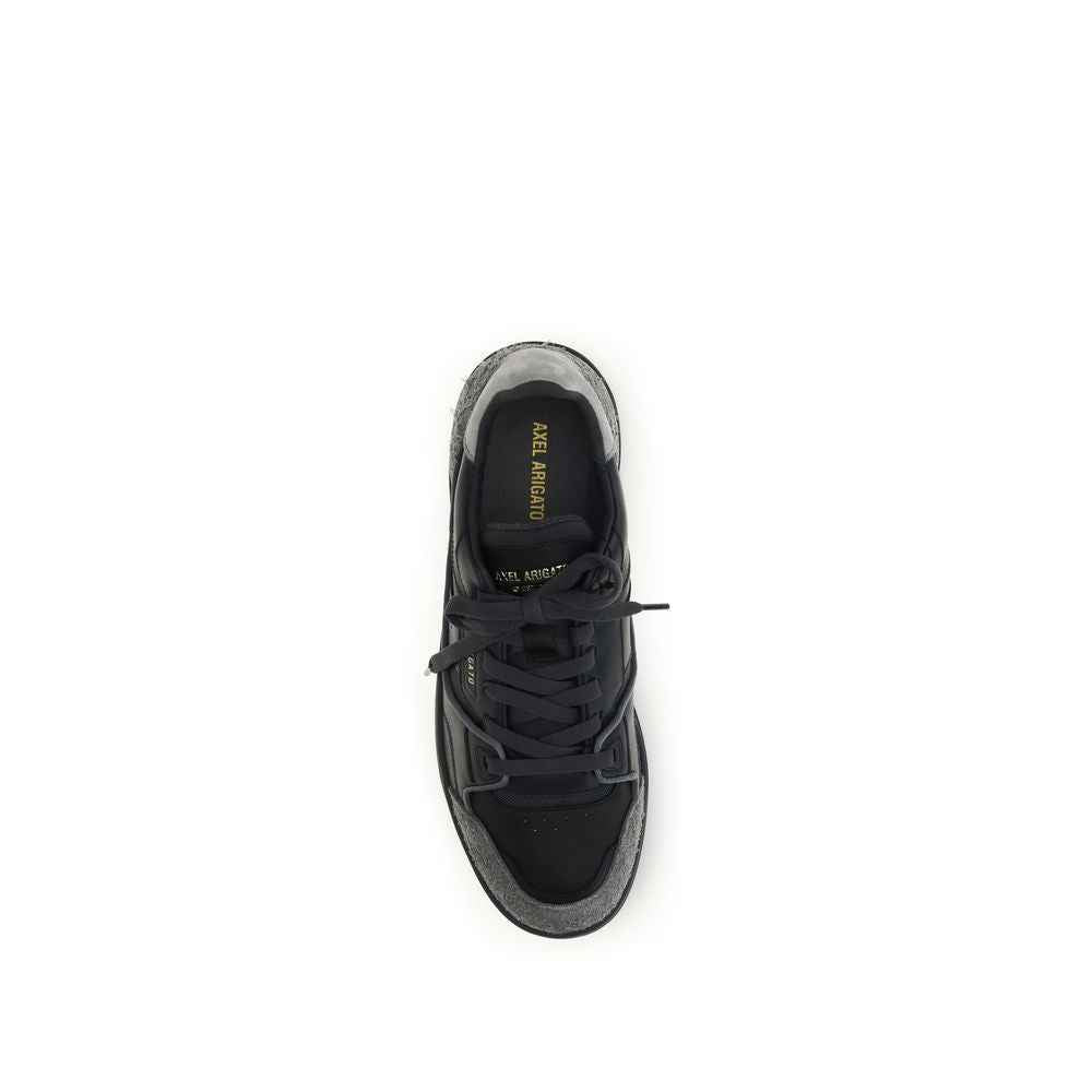 Axel Arigato Black Calf Leather Bos Taurus Low Top Sneakers