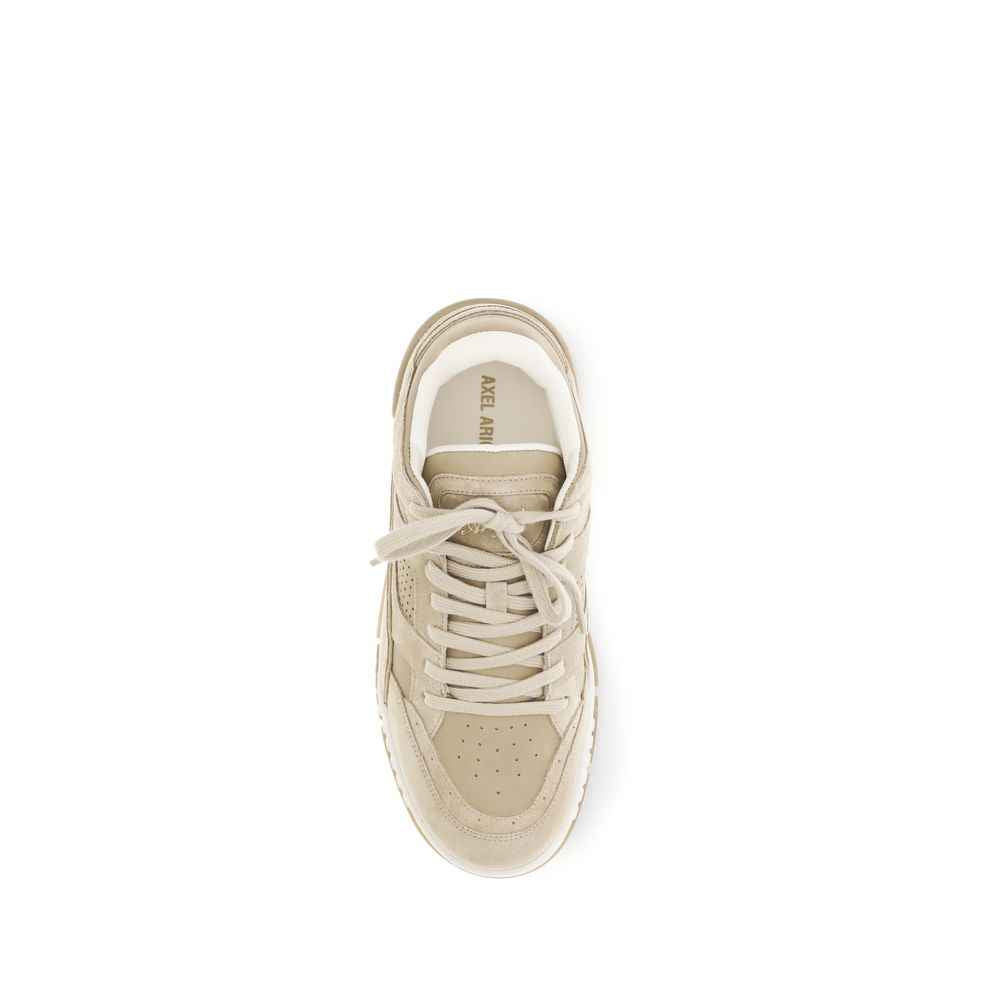 Axel Arigato Beige Calf Leather Bos Taurus Athletic Sneakers