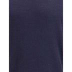 Brunello Cucinelli Blue Wool Oves Aries Turtleneck