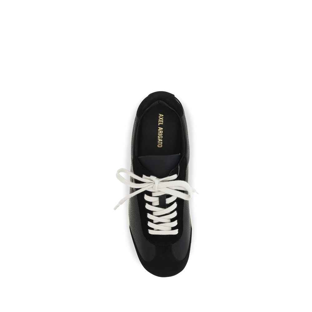 Axel Arigato Black Calf Leather Bos Taurus Athletic Sneakers