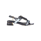 Laura Biagiotti Blue Polyurethane Women's Sandal