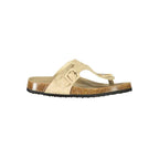 Laura Biagiotti Beige Polyethylene Flip-Flop Sandals