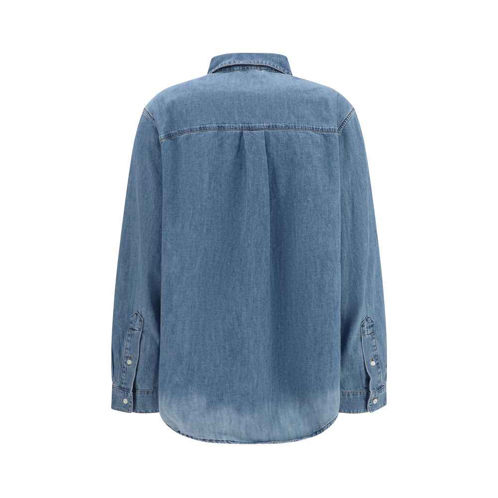 Miu Miu Blue Denim Shirt
